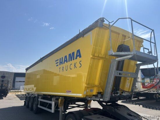 Semi-reboque basculante KEMPF SKM 39 ALU-KASTENMULDE 55M³ ROLLPLANE MEHRERE EINHEITEN UND FARBEN VERFüGBAR