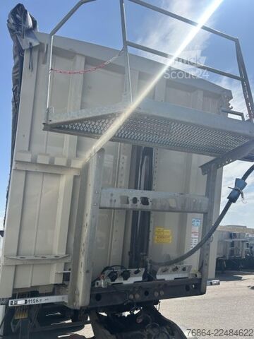 Semi-reboque basculante KEMPF SKM 39 ALU-KASTENMULDE 55M³ ROLLPLANE  MEHRERE EINHEITEN VERFüGBAR