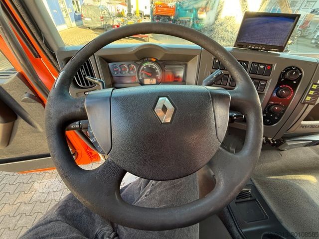 Autolaadkraan RENAULT Premium Lander Pritsche mit Kran FASSI