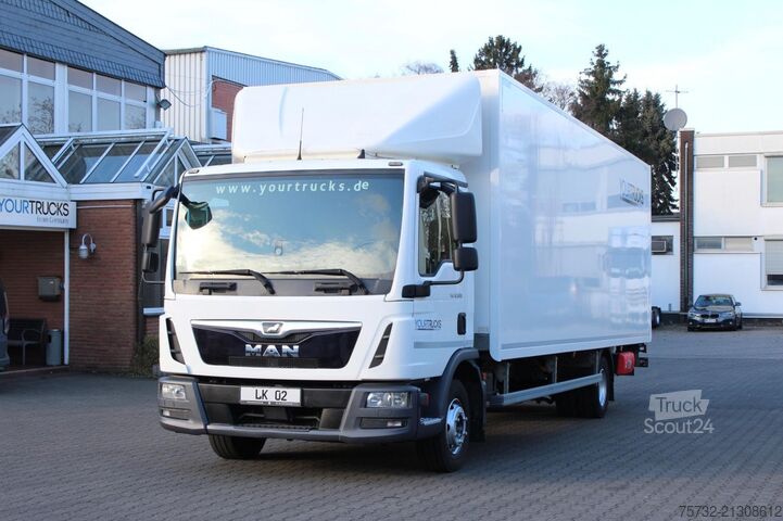 Camion caisson MAN TGL 12.220 E6 Koffer 7,6m   LBW   Luft   Klima