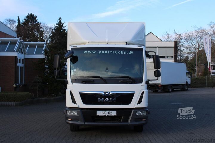 Camion caisson MAN TGL 12.220 E6 Koffer 7,6m   LBW   Luft   Klima