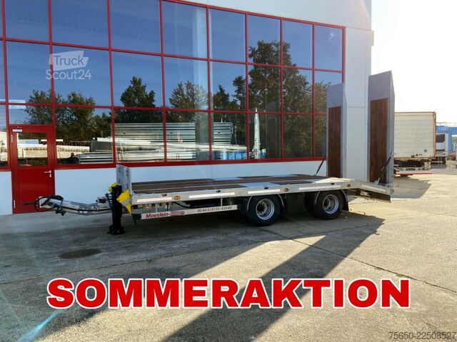 Dieplader oplegger Möslein TT 21-6,5  21 t Tandemtieflader, Luftgefedert, NEU