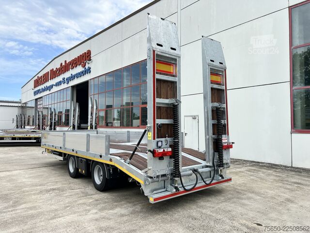 Dieplader oplegger Möslein TT21- 7,2  21 t Tandemtieflader, Luftgefedert, NEU
