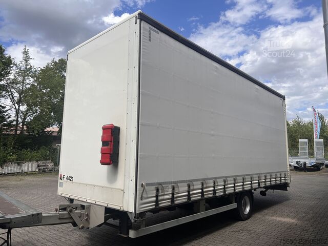 Remorcă deschisă cu prelată Ackermann Z-KA-F10.5/7,5  1 Achs Planenanhänger 10,5 t GG