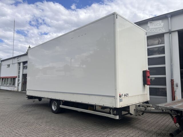 Remorcă deschisă cu prelată Ackermann Z-KA-F10.5/7,5  1 Achs Planenanhänger 10,5 t GG