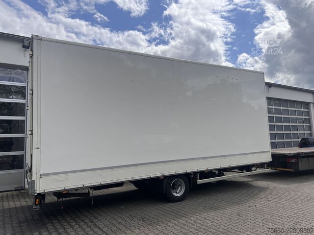 Remorcă deschisă cu prelată Ackermann Z-KA-F10.5/7,5  1 Achs Planenanhänger 10,5 t GG