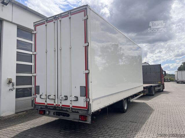 Remorcă deschisă cu prelată Ackermann Z-KA-F10.5/7,5  1 Achs Planenanhänger 10,5 t GG