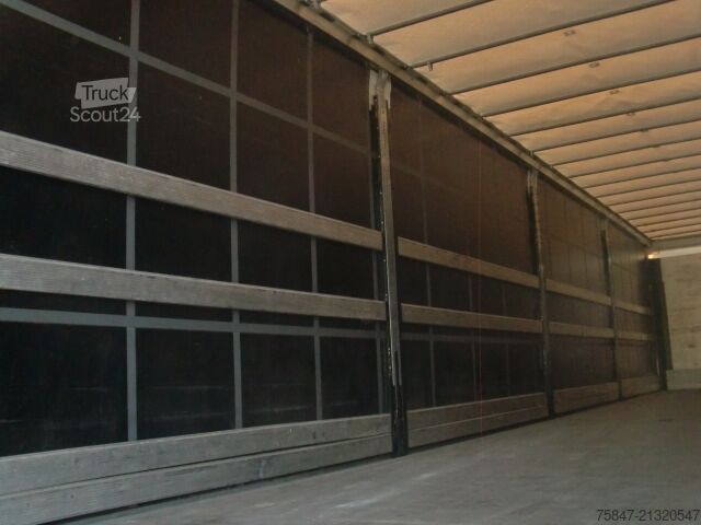 Naczepa otwarta z plandeką Schmitz Cargobull SCS 24/L Liftachse