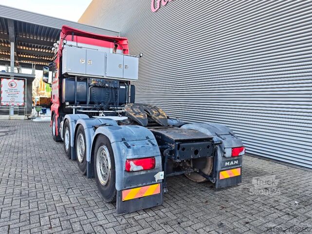 Ağır yük MAN TGX 41.540 8x4 180 Ton!