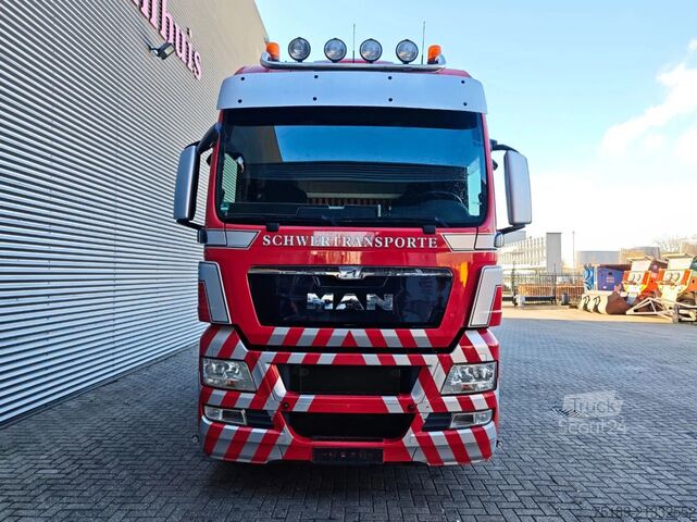 Ağır yük MAN TGX 41.540 8x4 180 Ton!