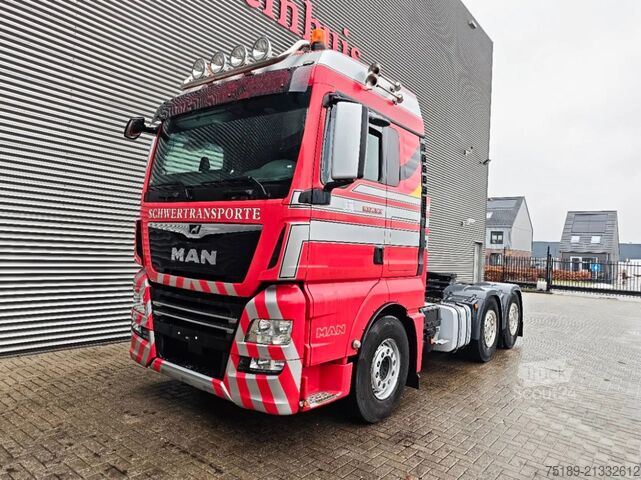 Ağır yük MAN TGX 26.580 6x4 120 Ton!