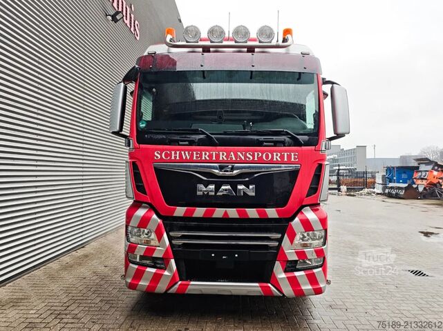 Ağır yük MAN TGX 26.580 6x4 120 Ton!