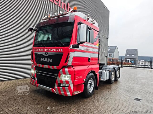 Ağır yük MAN TGX 26.580 6x4 120 Ton!