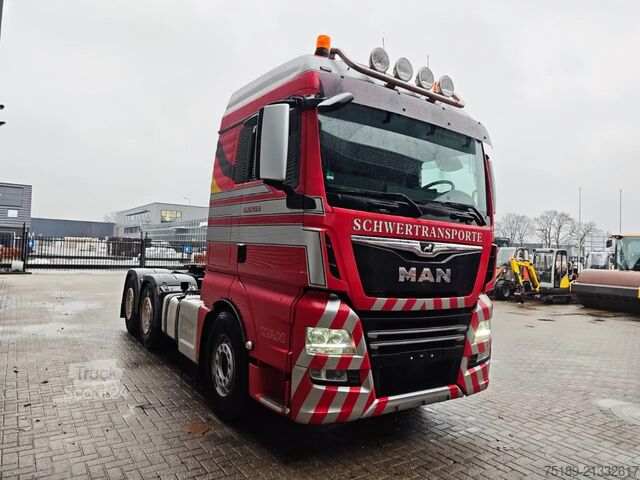 Ağır yük MAN TGX 26.580 6x4 120 Ton!