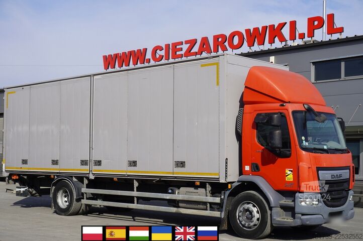 Doboz DAF LF 19.320 / 22 EPAL box / 130 tho. km