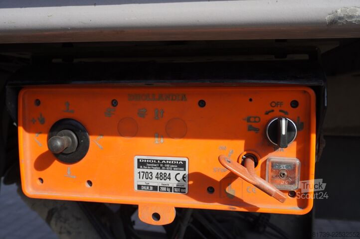 Doboz DAF LF 19.320 / 22 EPAL box / 130 tho. km