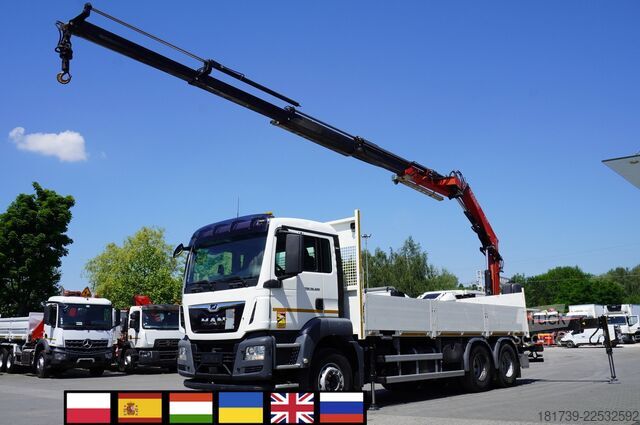 Platforma MAN TGS 26.420 6×4 / Fassi F215A.2.24 / 6,7m