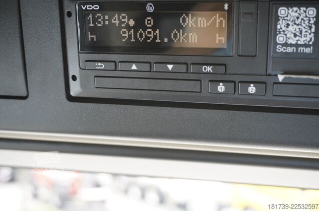 Platform met kraan Mercedes-Benz Actros 2545 MP5 / 90 tho. km / Palfinger