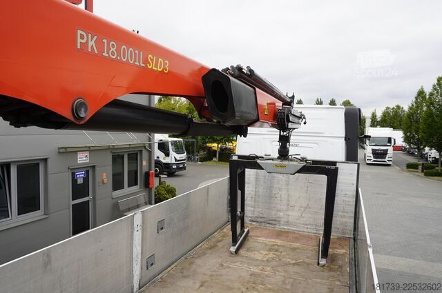 Platform met kraan Mercedes-Benz Actros 2545 MP5 / 60 tho. km / Palfinger