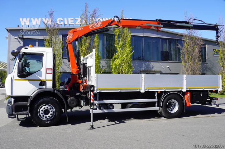 Platform met kraan Renault C280 DTI 8/ FASSI crane F135a.22 /15EPAL
