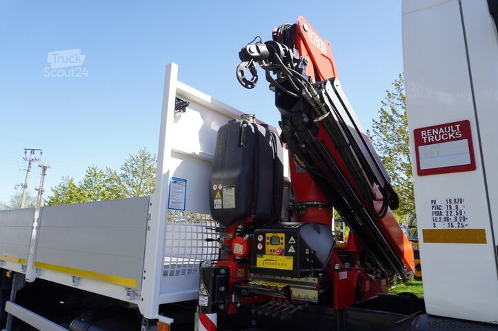 Platform met kraan Renault C280 DTI 8/ FASSI crane F135a.22 /15EPAL