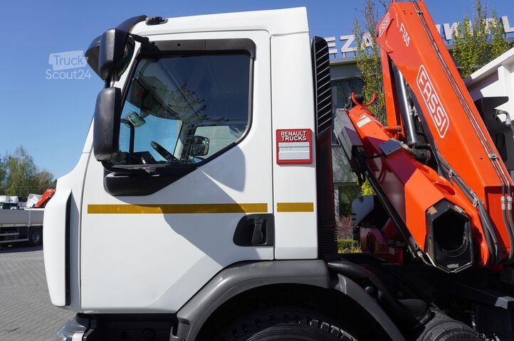 Platform met kraan Renault C280 DTI 8/ FASSI crane F135a.22 /15EPAL