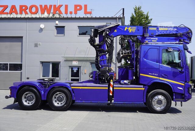 горски трактор Volvo FMX 540 Forestal tractor/ 6x6 /Palfinger