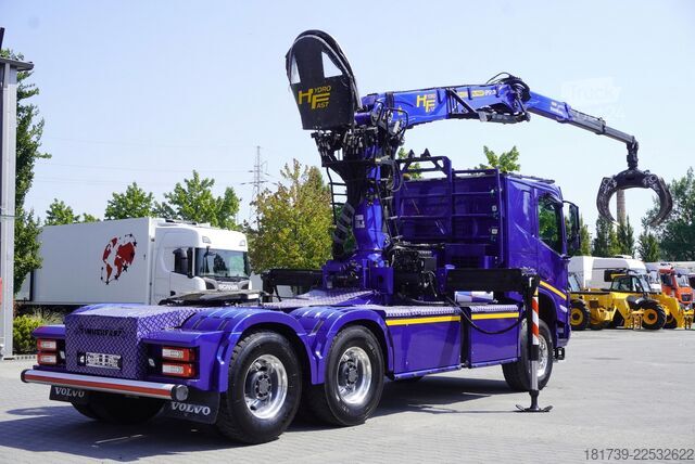 горски трактор Volvo FMX 540 Forestal tractor/ 6x6 /Palfinger