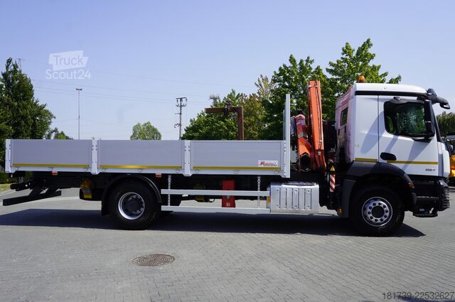 Platform met kraan Mercedes-Benz Arocs 1827 4x2 / 70 tho km!!! / Fassi