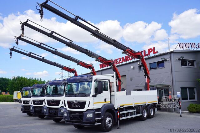 Platforma z žerjavom MAN TGS 26.420 6x4 / Fassi F215A.2.24