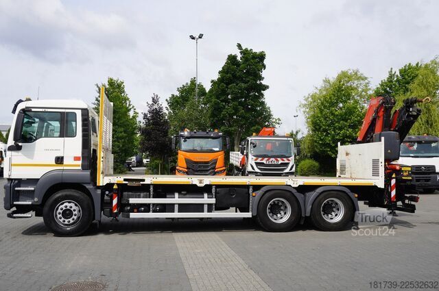 Platforma z žerjavom MAN TGS 26.420 6x4 / Fassi F215A.2.24