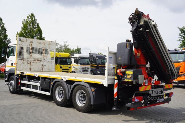 Platforma z žerjavom MAN TGS 26.420 6x4 / Fassi F215A.2.24