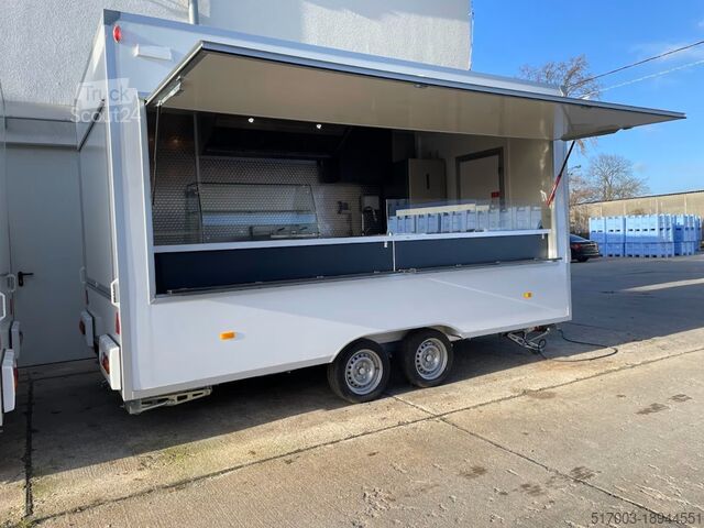 Säljtrailer, OMEDELBART TILLGÄNGLIG Verkaufsanhänger Grillwagen, SOFORT VERFÜGBAR