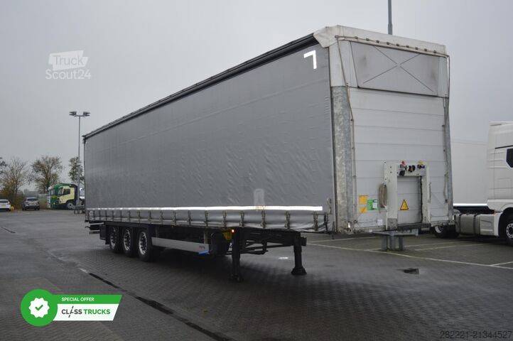 Avoin puoliperävaunu pressulla SCHMITZ CARGOBULL SCS24/L Varios