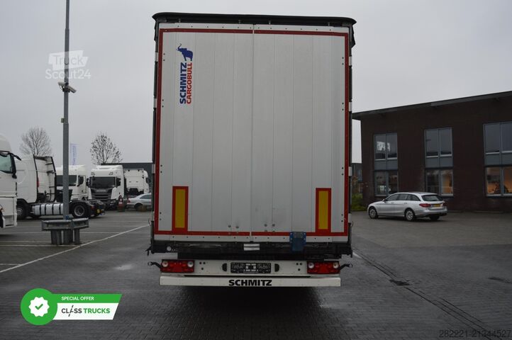 Avoin puoliperävaunu pressulla SCHMITZ CARGOBULL SCS24/L Varios