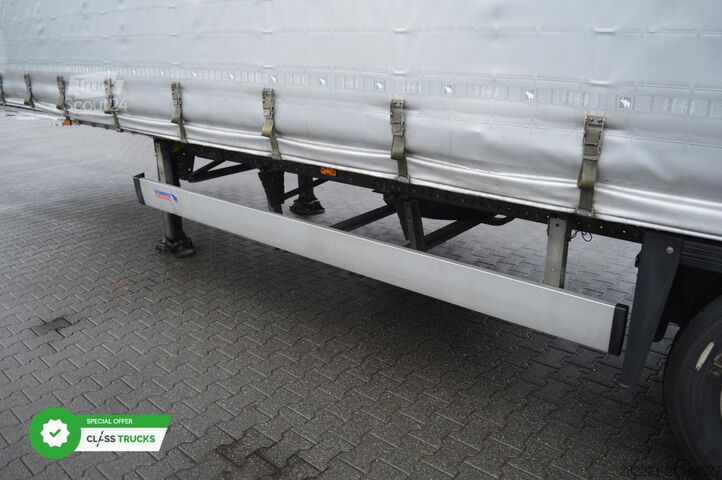 Avoin puoliperävaunu pressulla SCHMITZ CARGOBULL SCS24/L Varios