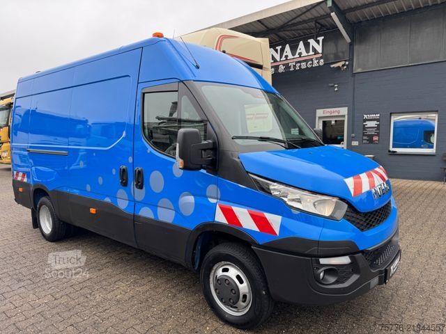Magas tetős furgon IVECO Daily Kasten 50 C 170 Werkstattwagen SORTIMO
