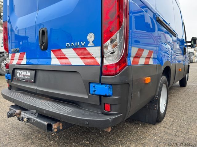 Magas tetős furgon IVECO Daily Kasten 50 C 170 Werkstattwagen SORTIMO