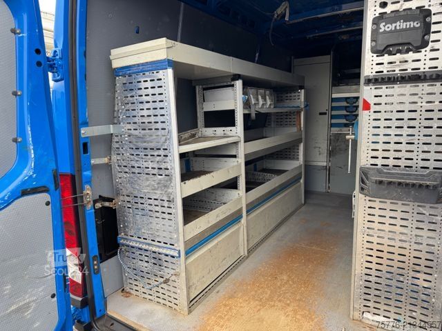 Magas tetős furgon IVECO Daily Kasten 50 C 170 Werkstattwagen SORTIMO