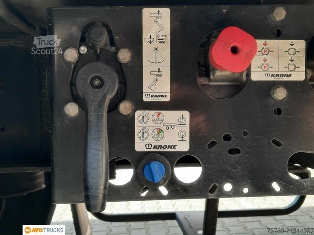 Kühlauflieger KRONE SDR27 Doppelstock Carrier Liftachse Paletten