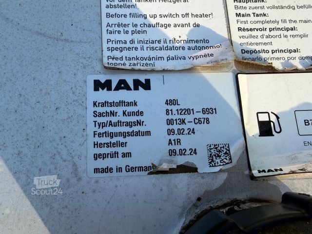 Tilavuusyksikköveturi MAN TGX 18.480 LL Mega, Lowdeck, Retarder, Hub.-Kup.