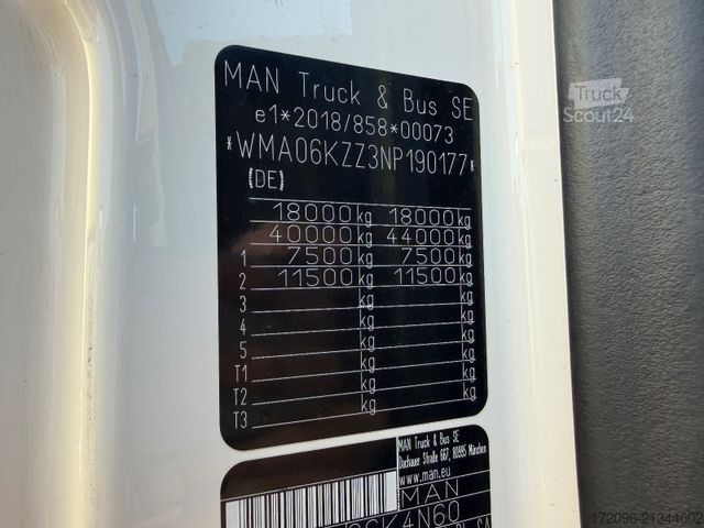 Standard nyergesvontató MAN TGS 18.470 BL 4x2 Intarder, Hydraulik, TOP