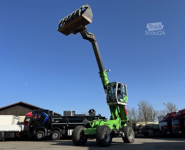 Teleskopinis krautuvas SENNEBOGEN 355 E MULTICAB Zusatzhydr. Greifschaufel 2,50 m³