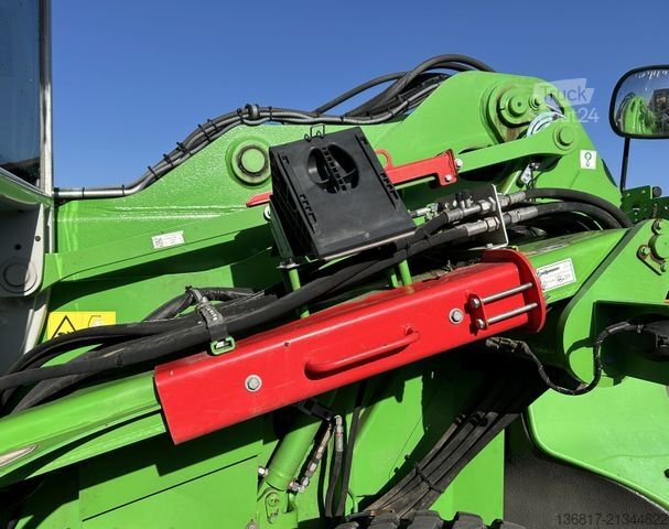 Teleskopinis krautuvas SENNEBOGEN 355 E MULTICAB Zusatzhydr. Greifschaufel 2,50 m³