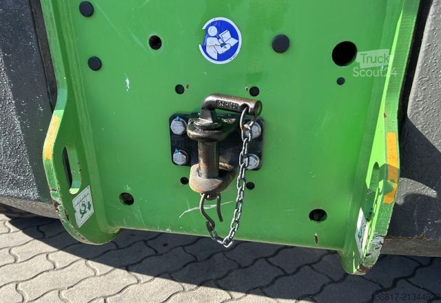 Teleskopinis krautuvas SENNEBOGEN 355 E MULTICAB Zusatzhydr. Greifschaufel 2,50 m³