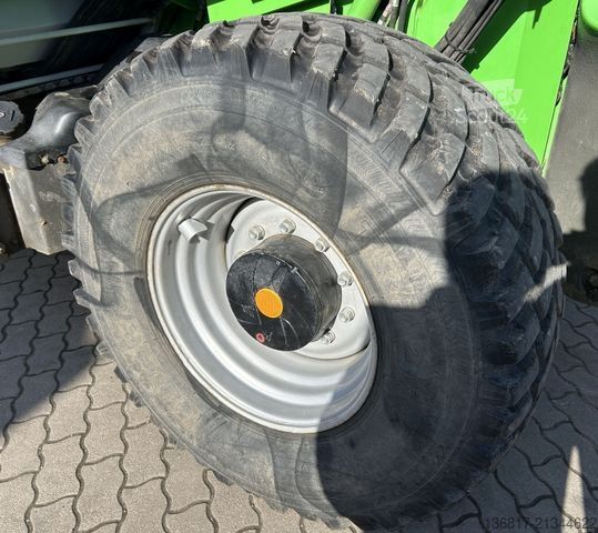 Teleskopinis krautuvas SENNEBOGEN 355 E MULTICAB Zusatzhydr. Greifschaufel 2,50 m³