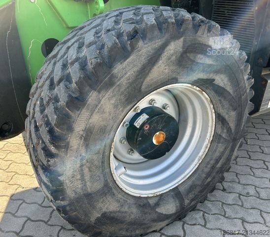 Teleskopinis krautuvas SENNEBOGEN 355 E MULTICAB Zusatzhydr. Greifschaufel 2,50 m³