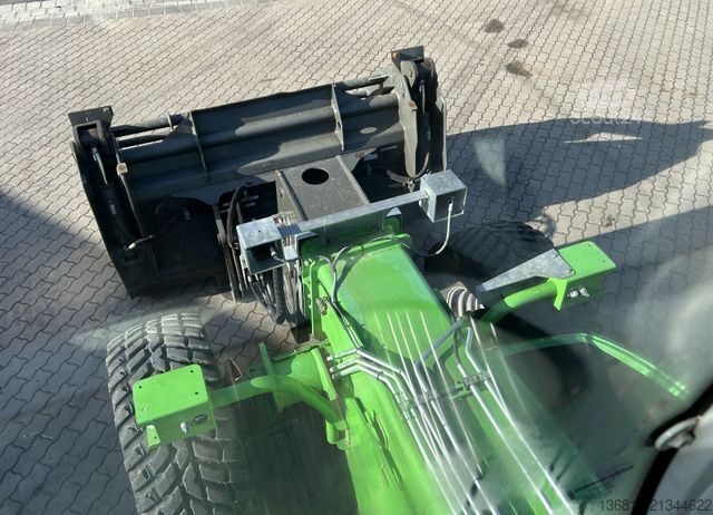 Teleskopinis krautuvas SENNEBOGEN 355 E MULTICAB Zusatzhydr. Greifschaufel 2,50 m³