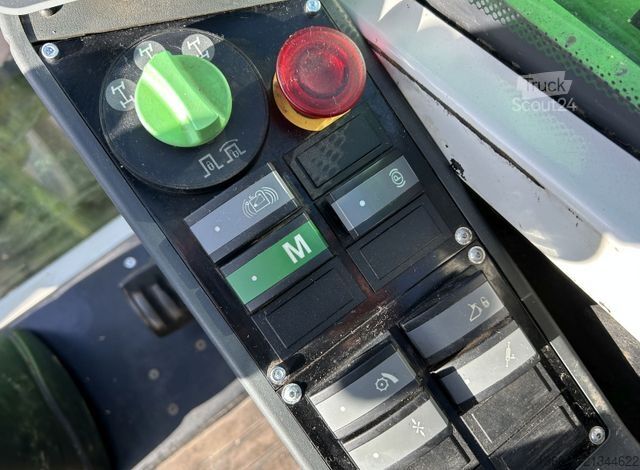 Teleskopinis krautuvas SENNEBOGEN 355 E MULTICAB Zusatzhydr. Greifschaufel 2,50 m³