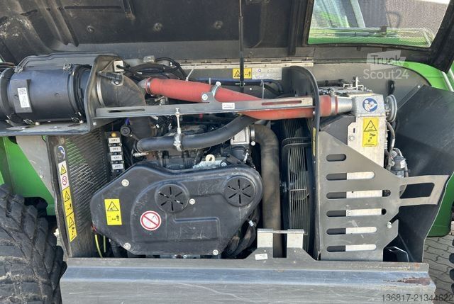 Teleskopinis krautuvas SENNEBOGEN 355 E MULTICAB Zusatzhydr. Greifschaufel 2,50 m³